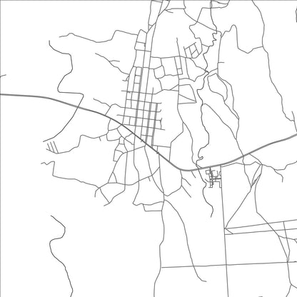ROAD MAP OF RÍO HATO, PANAMA BY MAPBAKES