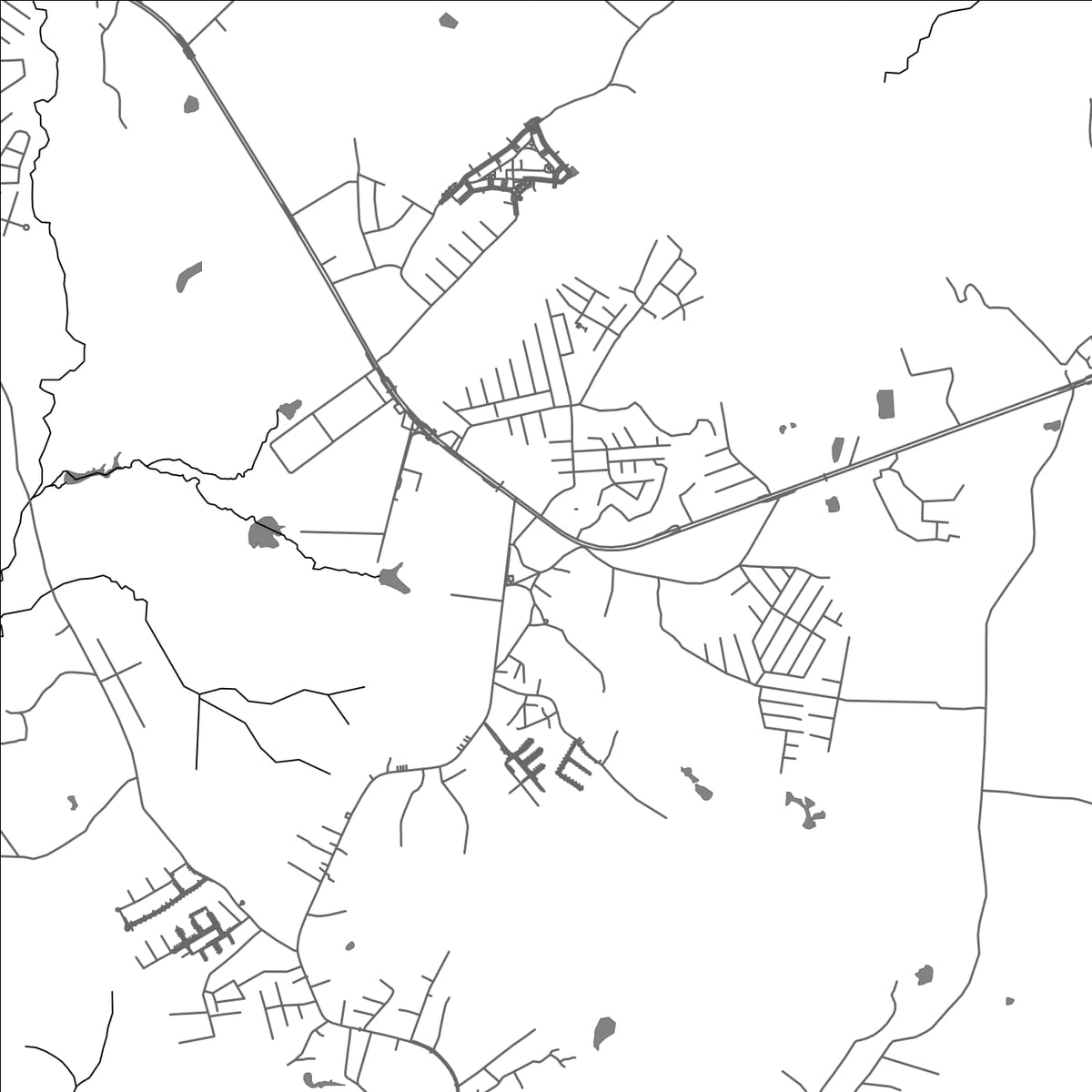 ROAD MAP OF SAN ANTONIO, PANAMA BY MAPBAKES