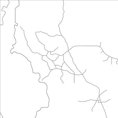 ROAD MAP OF SANTA CLARA, PANAMA BY MAPBAKES