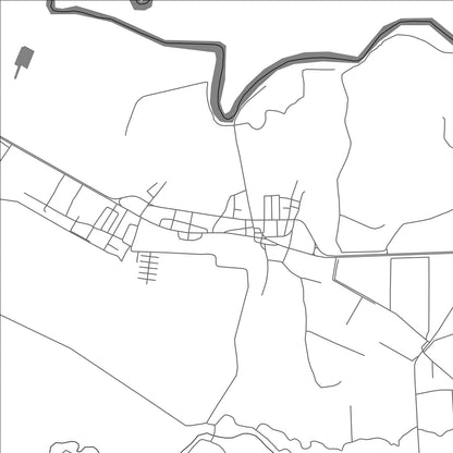 ROAD MAP OF SANTA MARTA, PANAMA BY MAPBAKES