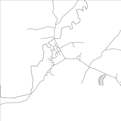 ROAD MAP OF SANTA RITA, PANAMA BY MAPBAKES