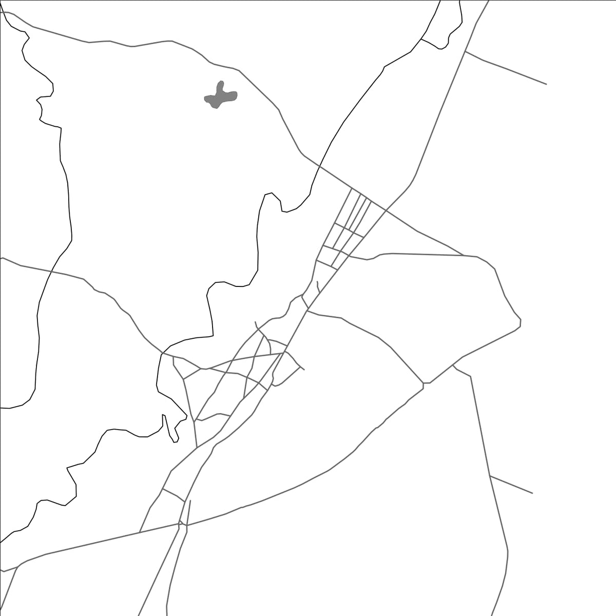 ROAD MAP OF SANTO TOMÁS, PANAMA BY MAPBAKES