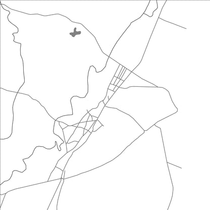 ROAD MAP OF SANTO TOMÁS, PANAMA BY MAPBAKES