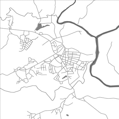 ROAD MAP OF SONÁ, PANAMA BY MAPBAKES
