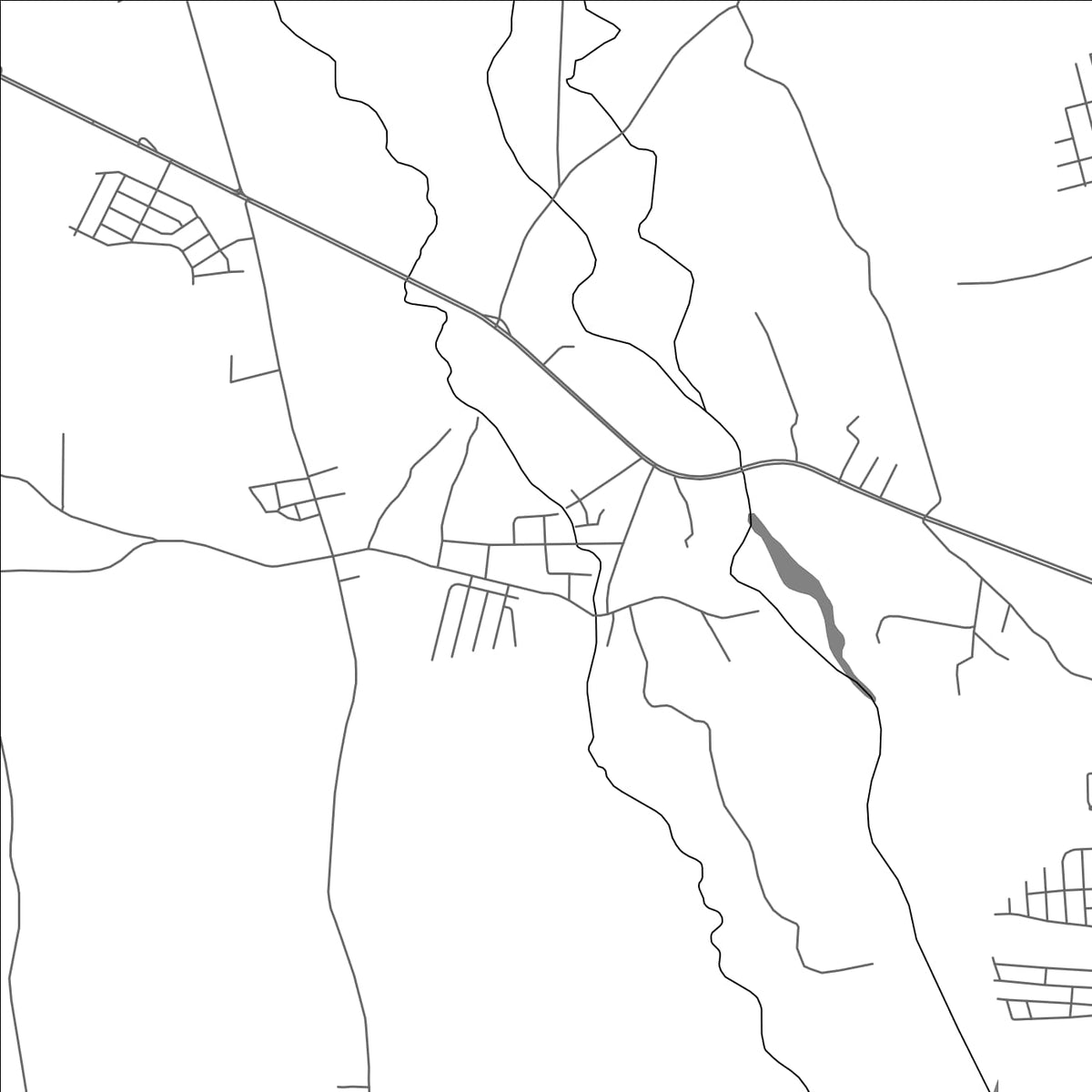 ROAD MAP OF TIJERAS, PANAMA BY MAPBAKES