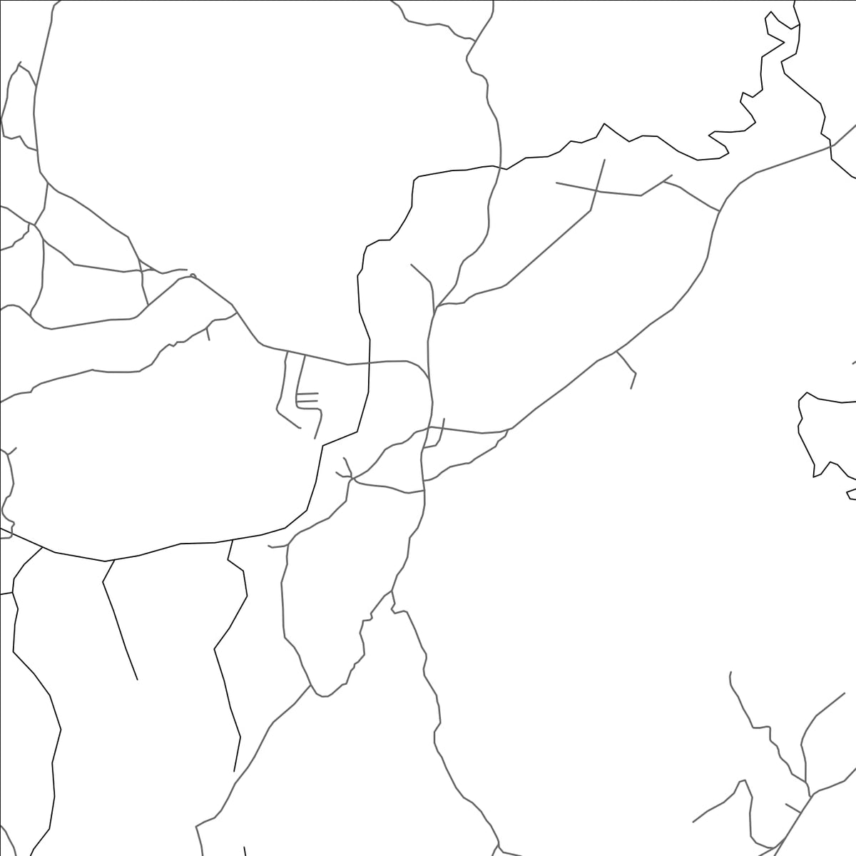 ROAD MAP OF TOABRÉ, PANAMA BY MAPBAKES