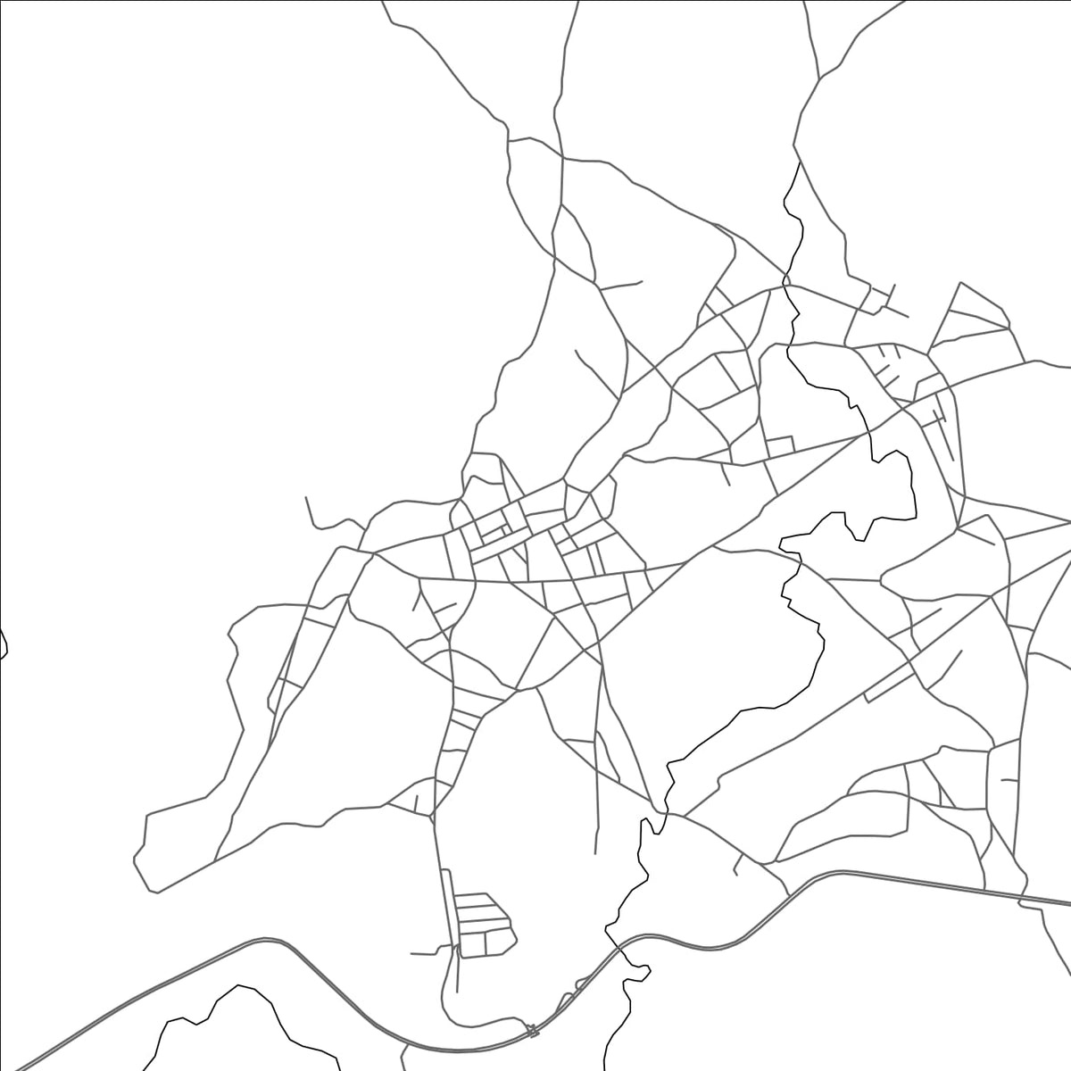 ROAD MAP OF TOLÉ, PANAMA BY MAPBAKES