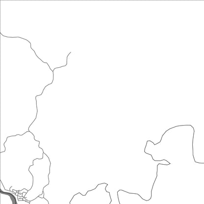 ROAD MAP OF UNIÓN CHOCÓ, PANAMA BY MAPBAKES
