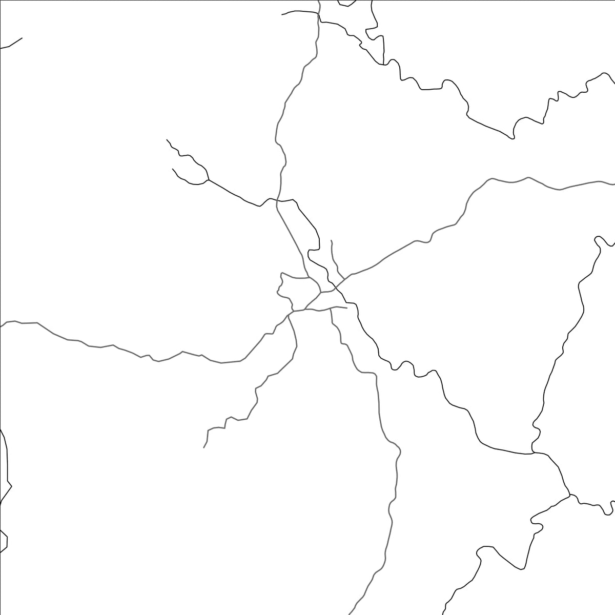 ROAD MAP OF UTIRÁ, PANAMA BY MAPBAKES