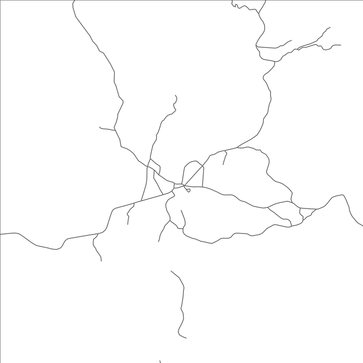 ROAD MAP OF VALLERRIQUITO, PANAMA BY MAPBAKES