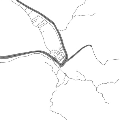 ROAD MAP OF YAVIZA, PANAMA BY MAPBAKES