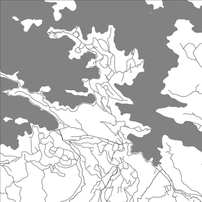 ROAD MAP OF KIBUYE, RWANDA BY MAPBAKES