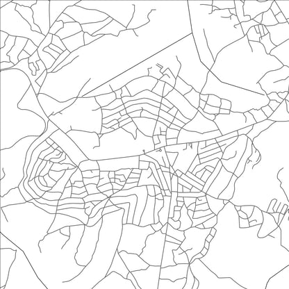 ROAD MAP OF RWAMAGANA, RWANDA BY MAPBAKES
