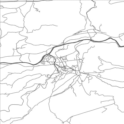 ROAD MAP OF BOHINJSKA BISTRICA, SLOVENIA BY MAPBAKES