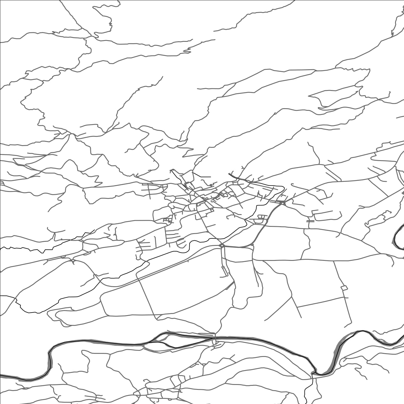 ROAD MAP OF BOVEC, SLOVENIA BY MAPBAKES