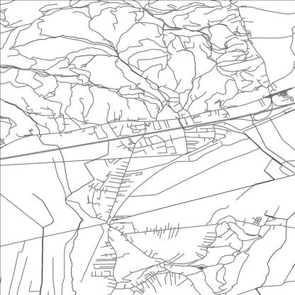 ROAD MAP OF BREZOVICA, SLOVENIA BY MAPBAKES