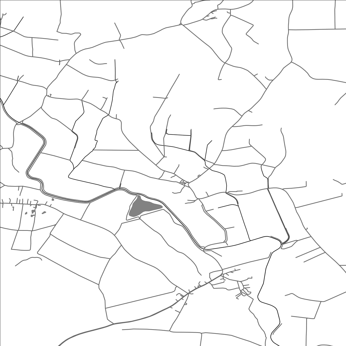 ROAD MAP OF CANKOVA, SLOVENIA BY MAPBAKES