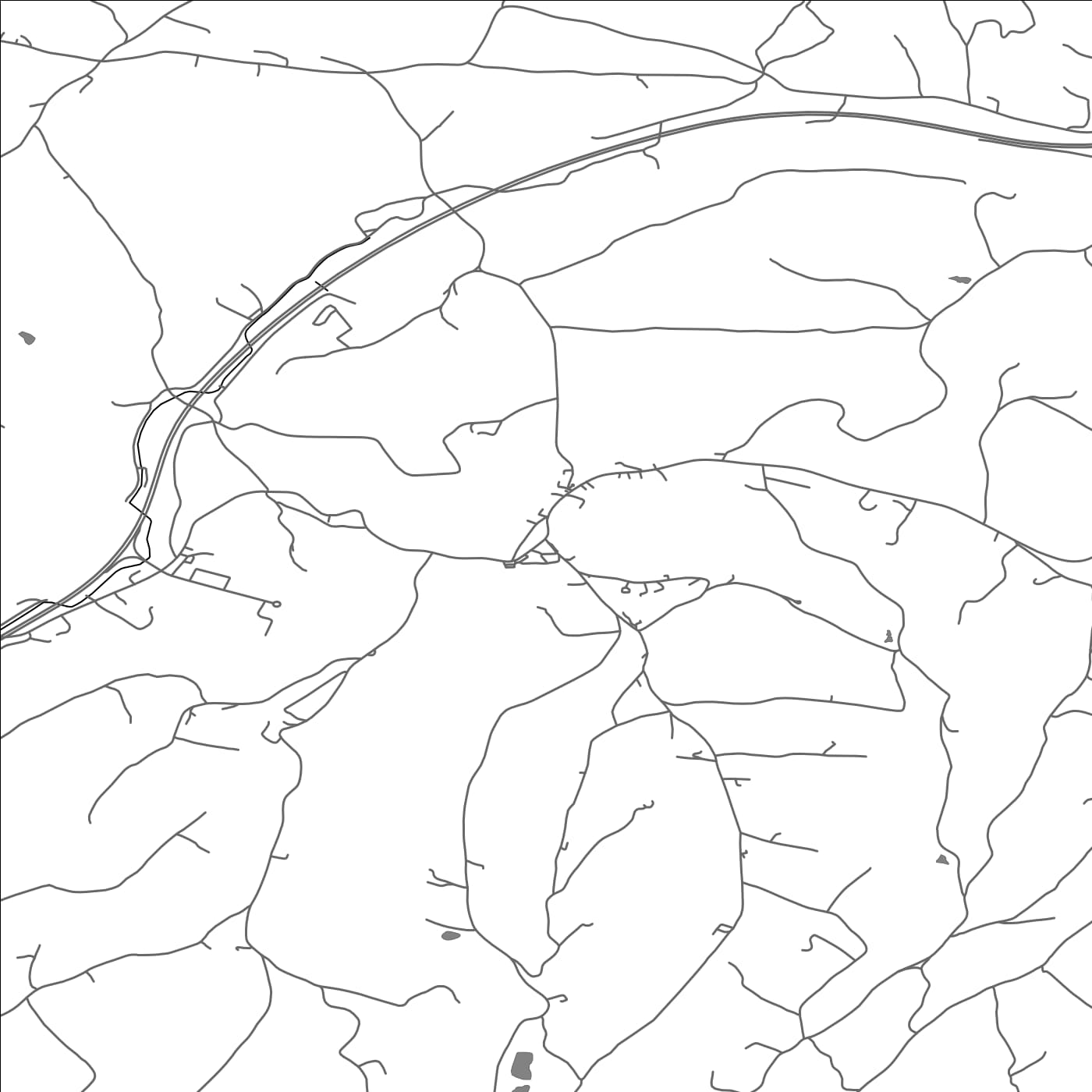 ROAD MAP OF CERKVENJAK, SLOVENIA BY MAPBAKES