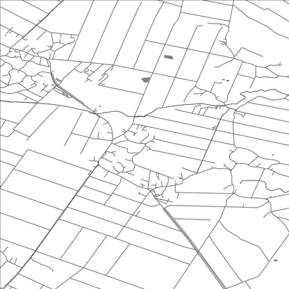 ROAD MAP OF ČRENŠOVCI, SLOVENIA BY MAPBAKES