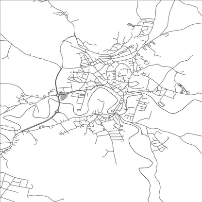 ROAD MAP OF ČRNOMELJ, SLOVENIA BY MAPBAKES