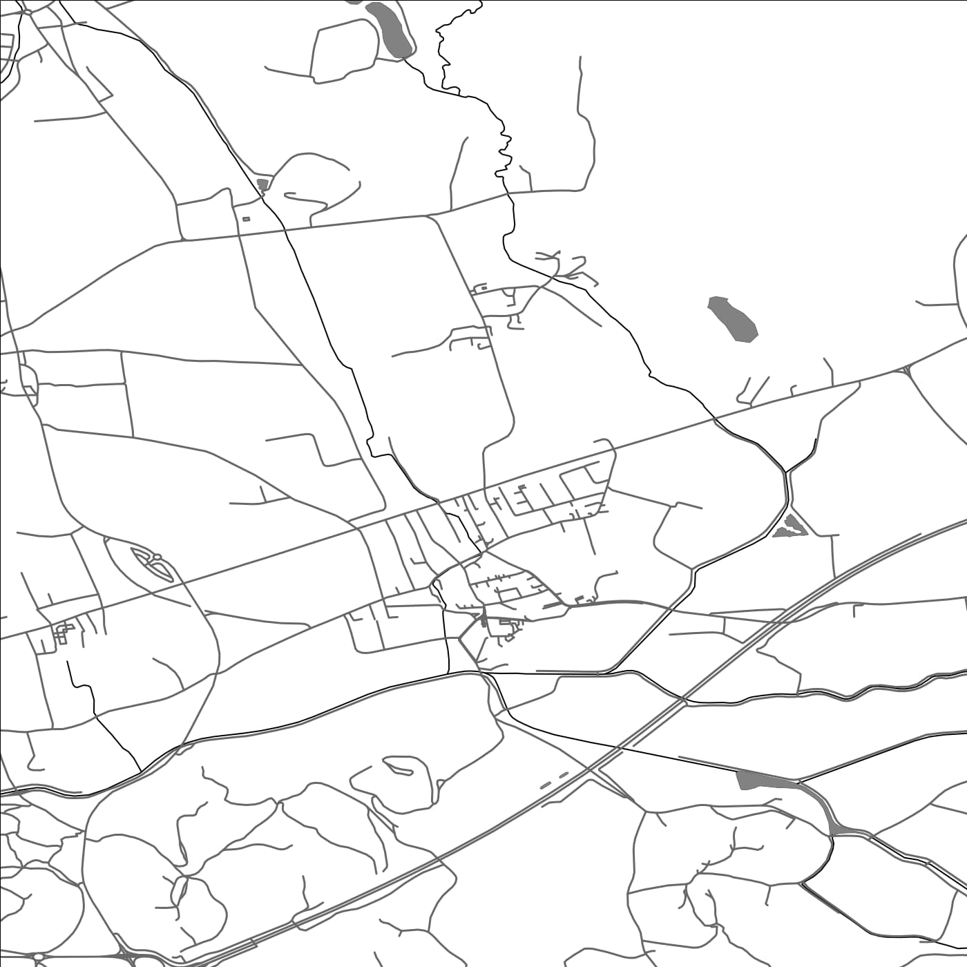 ROAD MAP OF DOB, SLOVENIA BY MAPBAKES