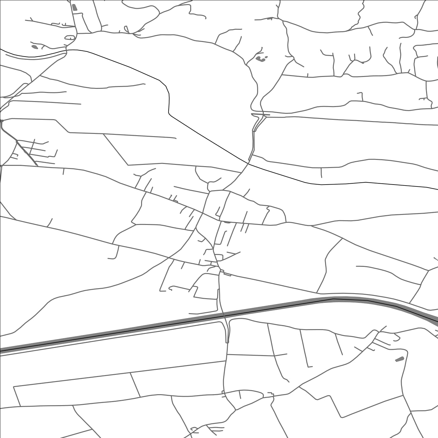 ROAD MAP OF GORIŠNICA, SLOVENIA BY MAPBAKES