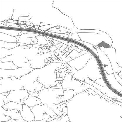 ROAD MAP OF GORNJA RADGONA, SLOVENIA BY MAPBAKES