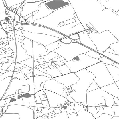 ROAD MAP OF HOTINJA VAS, SLOVENIA BY MAPBAKES