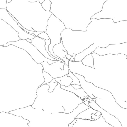 ROAD MAP OF HRIB-LOŠKI POTOK, SLOVENIA BY MAPBAKES