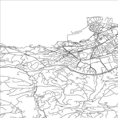 ROAD MAP OF JAGODJE, SLOVENIA BY MAPBAKES