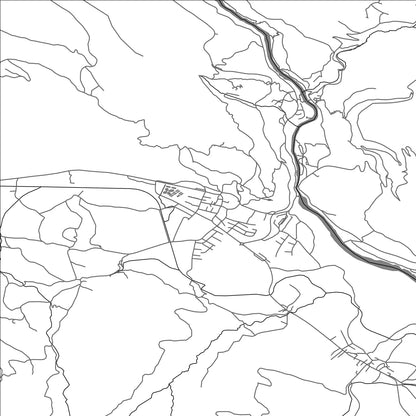 ROAD MAP OF KOBARID, SLOVENIA BY MAPBAKES