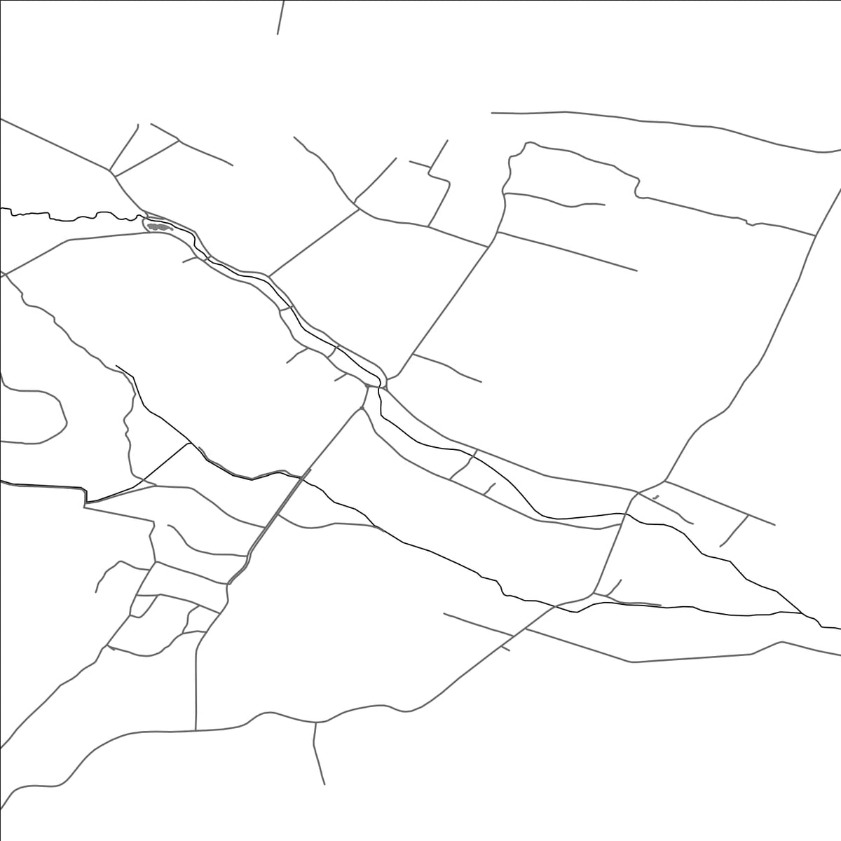 ROAD MAP OF KOBILJE, SLOVENIA BY MAPBAKES