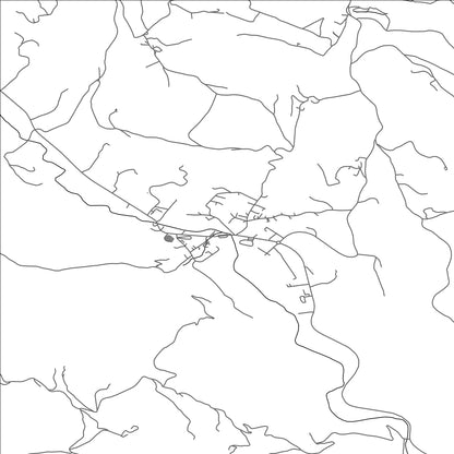 ROAD MAP OF KOZJE, SLOVENIA BY MAPBAKES