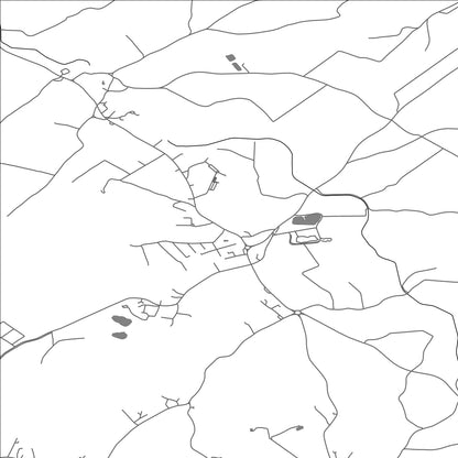 ROAD MAP OF KRIŽEVCI, SLOVENIA BY MAPBAKES