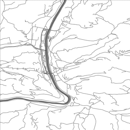ROAD MAP OF LAŠKO, SLOVENIA BY MAPBAKES