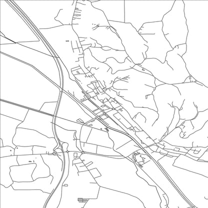 ROAD MAP OF LENDAVA, SLOVENIA BY MAPBAKES