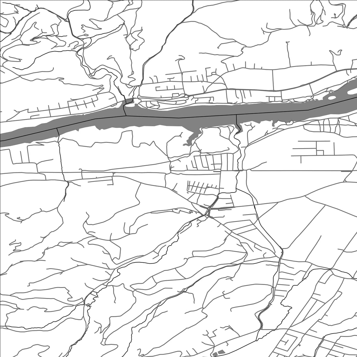 ROAD MAP OF LIMBUŠ, SLOVENIA BY MAPBAKES