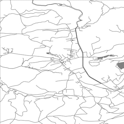 ROAD MAP OF MORAVČE, SLOVENIA BY MAPBAKES