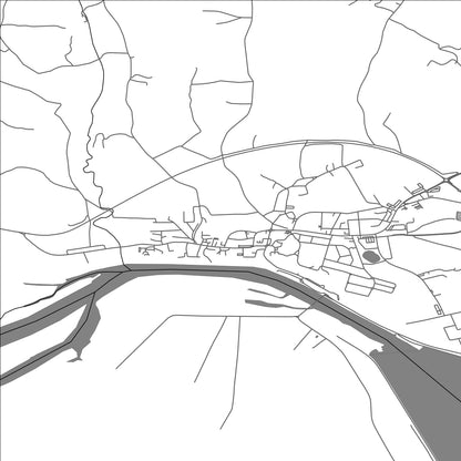 ROAD MAP OF ORMOŽ, SLOVENIA BY MAPBAKES