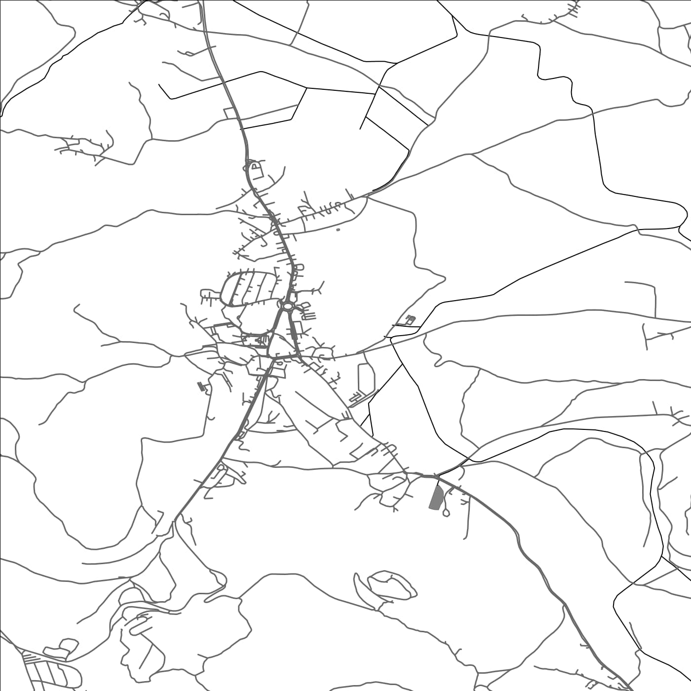 ROAD MAP OF PIVKA, SLOVENIA BY MAPBAKES