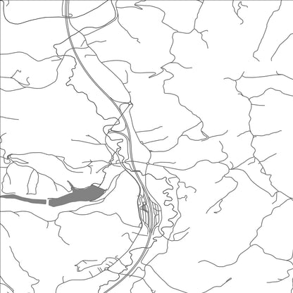 ROAD MAP OF PODLEHNIK, SLOVENIA BY MAPBAKES