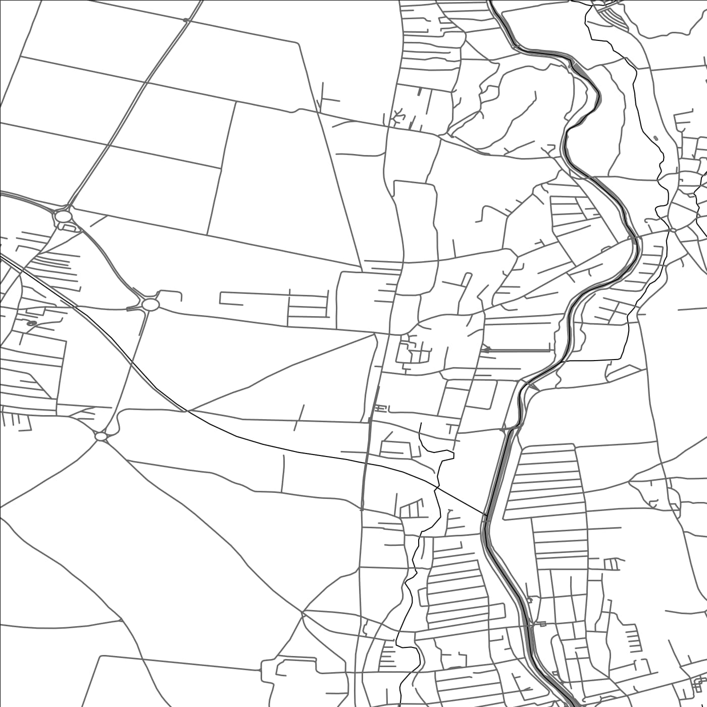 ROAD MAP OF PRESERJE PRI RADOMLJAH, SLOVENIA BY MAPBAKES