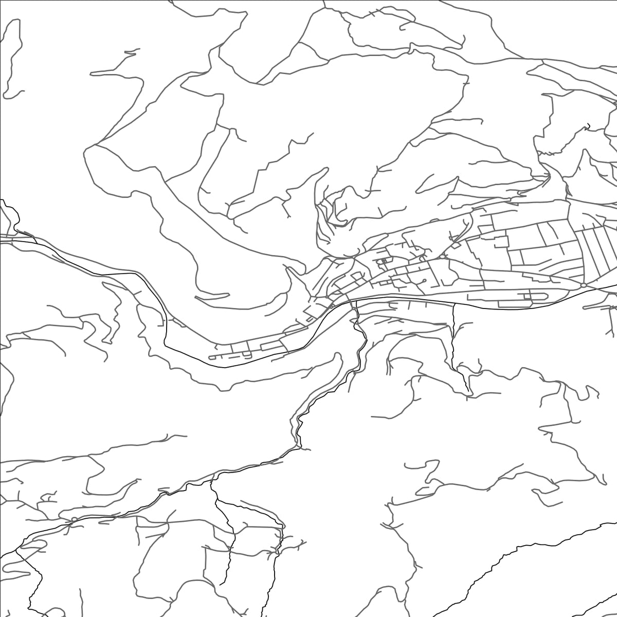 ROAD MAP OF PREVALJE, SLOVENIA BY MAPBAKES