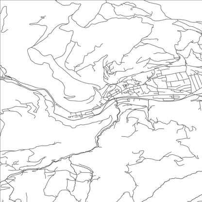 ROAD MAP OF PREVALJE, SLOVENIA BY MAPBAKES