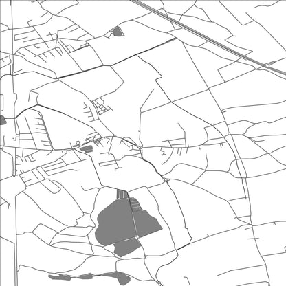 ROAD MAP OF RAČE, SLOVENIA BY MAPBAKES