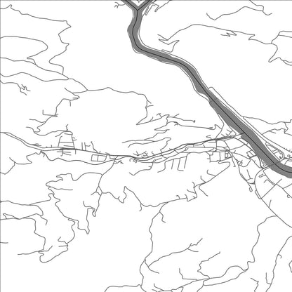 ROAD MAP OF RADEČE, SLOVENIA BY MAPBAKES