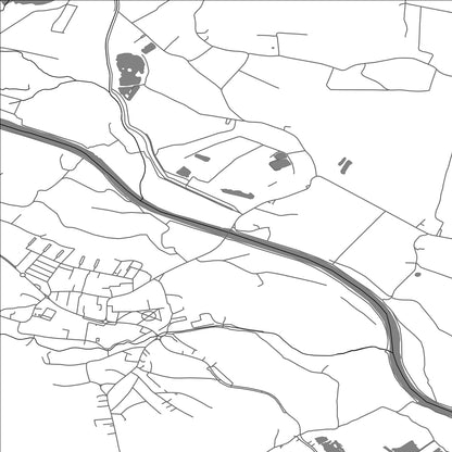 ROAD MAP OF RADENCI, SLOVENIA BY MAPBAKES