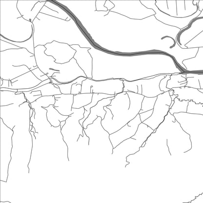 ROAD MAP OF RAZKRIŽJE, SLOVENIA BY MAPBAKES