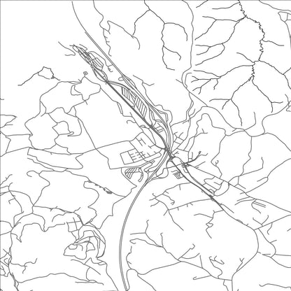 ROAD MAP OF ŠENTILJ, SLOVENIA BY MAPBAKES