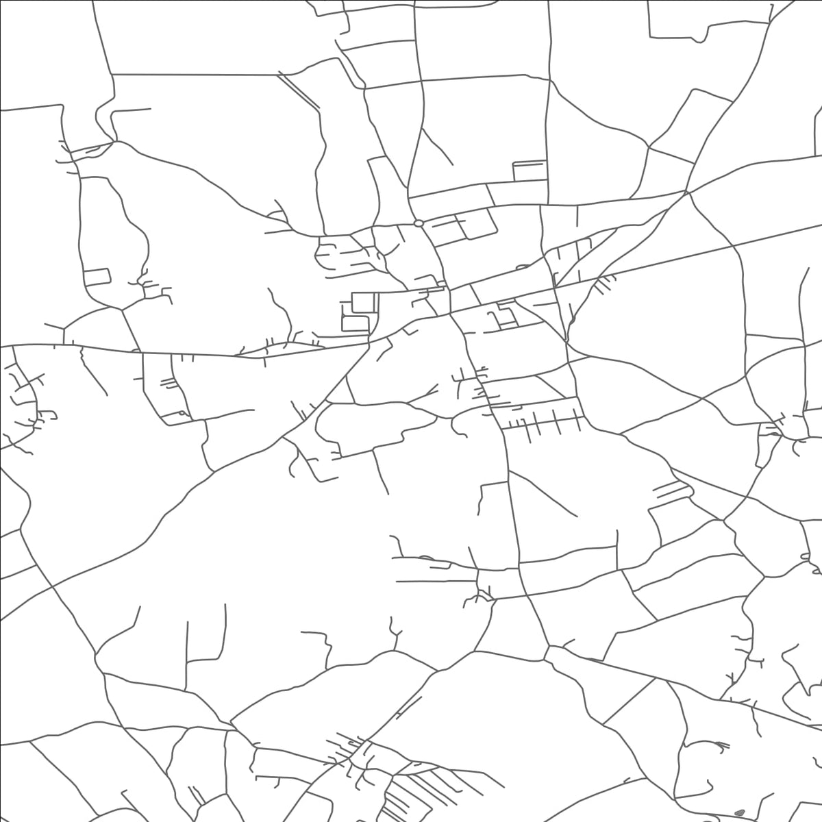 ROAD MAP OF ŠENTJERNEJ, SLOVENIA BY MAPBAKES